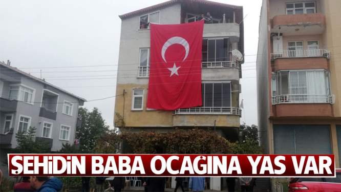 Samsunlu şehidin baba ocağına yas var