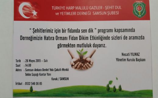 HATIRA ORMANI AÇILIŞI