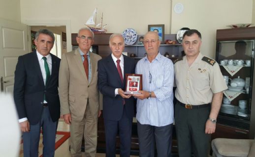 Samsun Protokolünden Şehit Ailesine Ziyaret