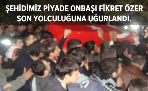 Samsunlu Şehit Piyade Onbaşı Fikret Özer Son Yolculuğuna Uğurlandı